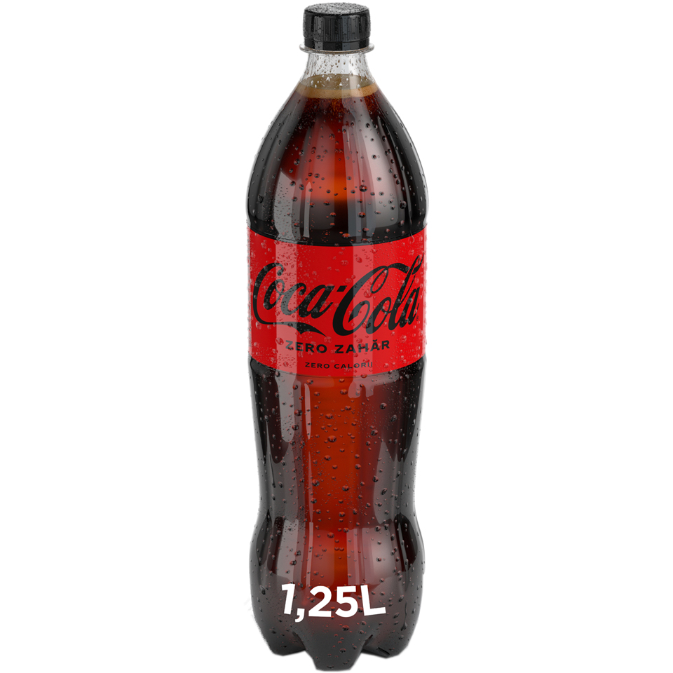 Coca Cola Zero, pet, 1.25L