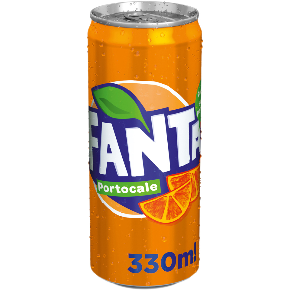 Fanta Portocale, doză, 0.33L