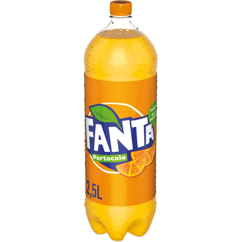Fanta Portocale, pet, 2.5L