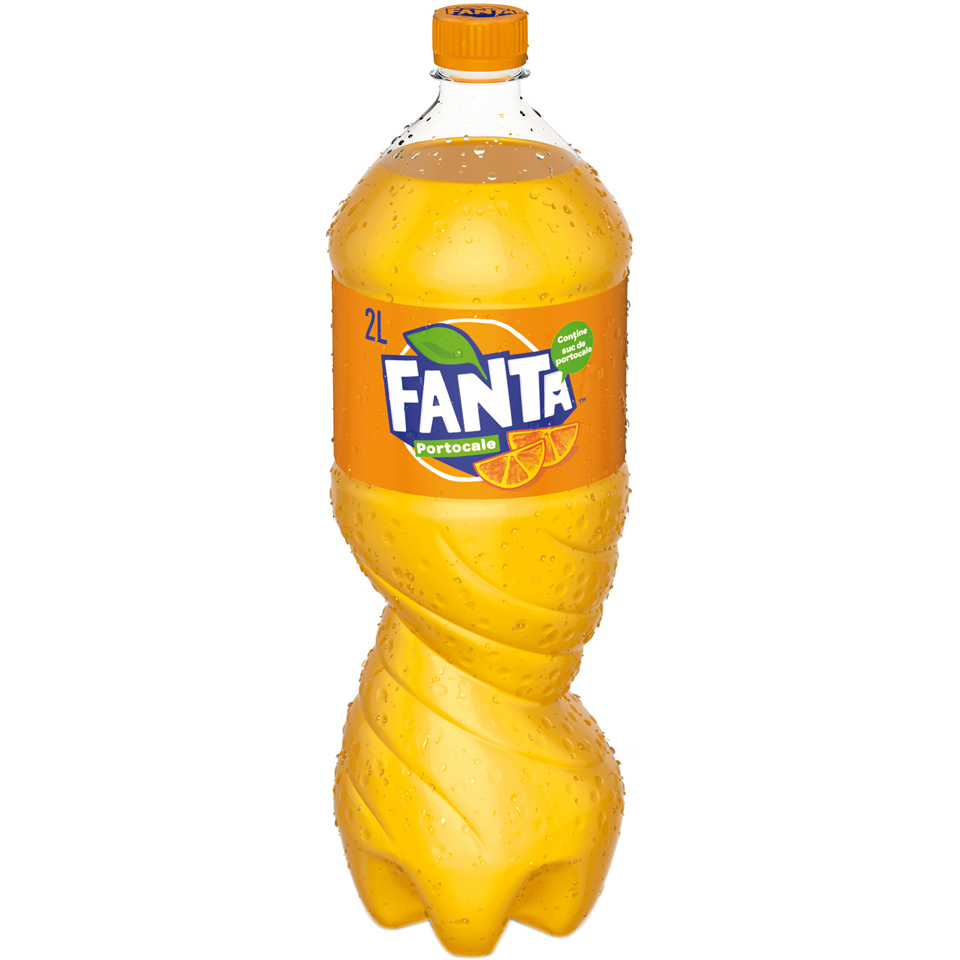 Fanta Portocale, pet, 2L