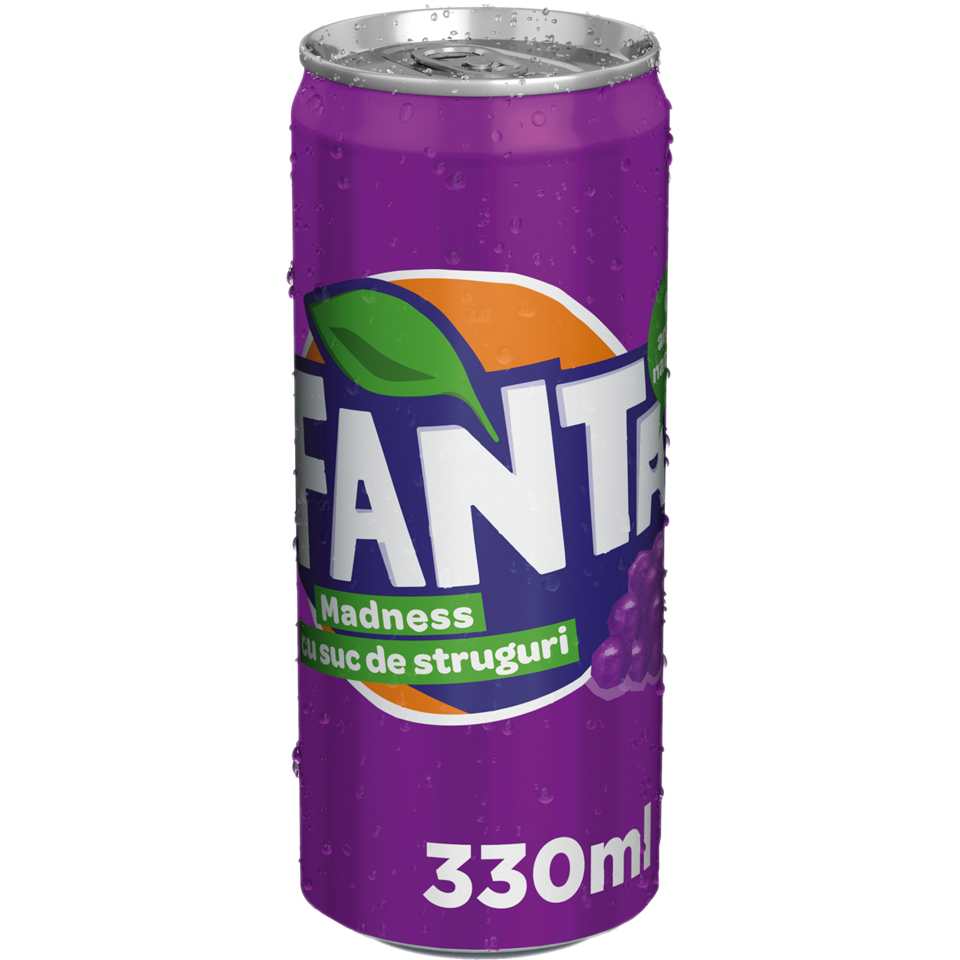 Fanta Struguri, doză, 0.33L
