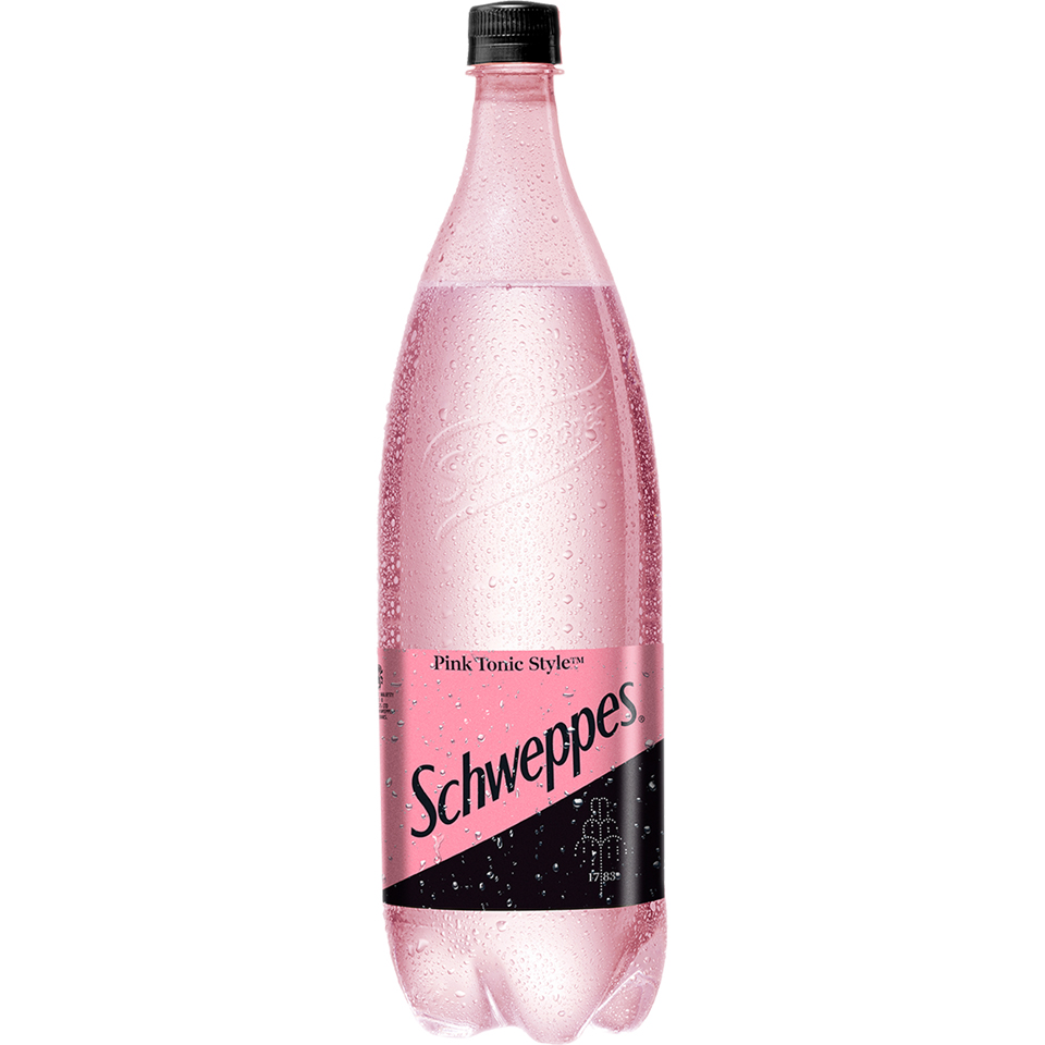 Schweppes Pink Tonic Style Apă Tonică, pet, 1.5L