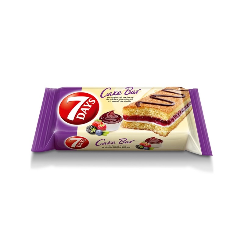 Prajitura cu umplutura de fructe de padure 32g